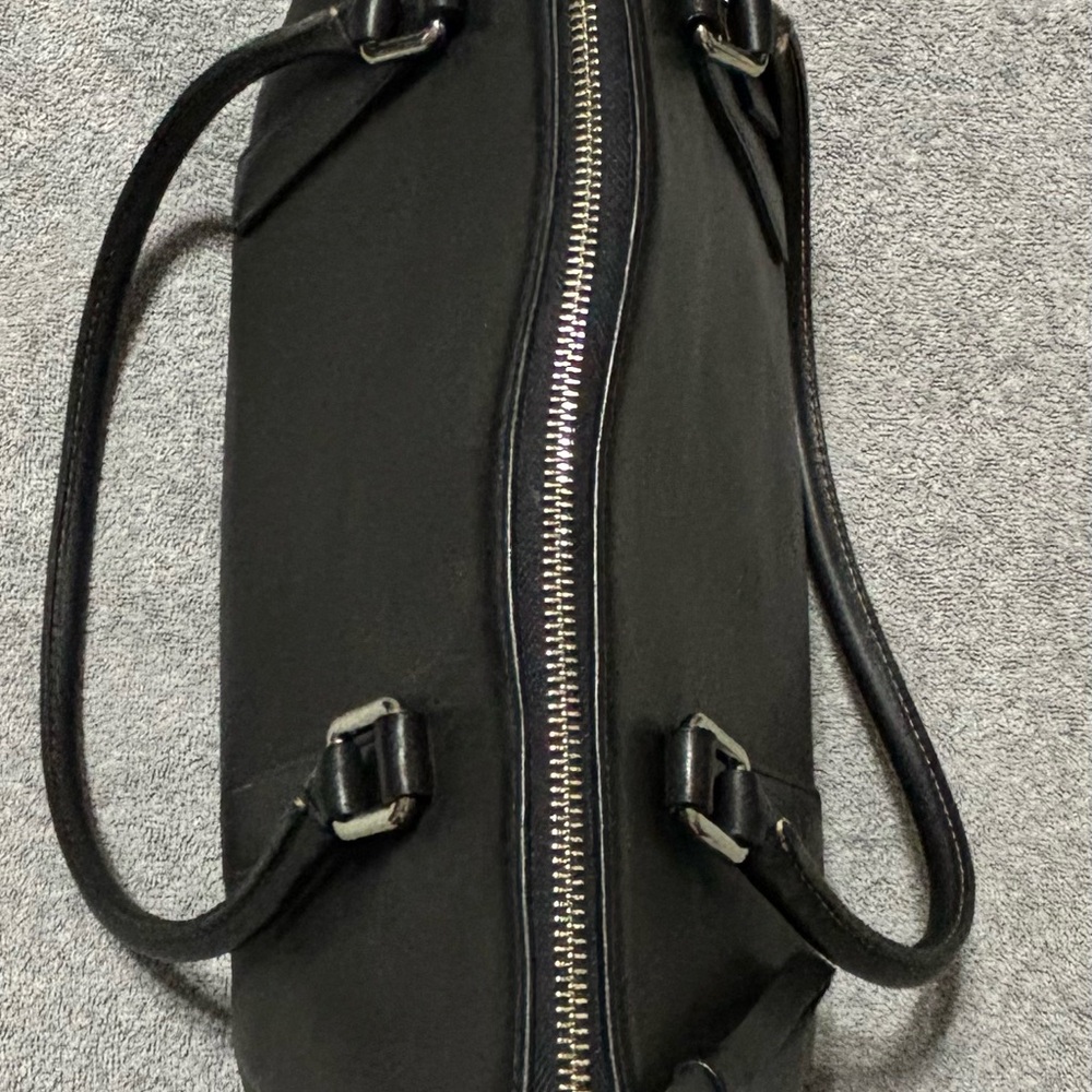 Vintage Black 9420 Coach Bonnie zip leather satchel - Picture 4 of 10